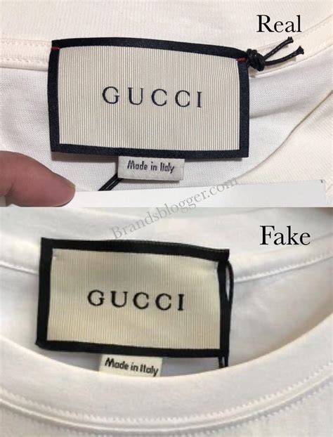 gucci tee replica|How to Spot a Real Gucci T.